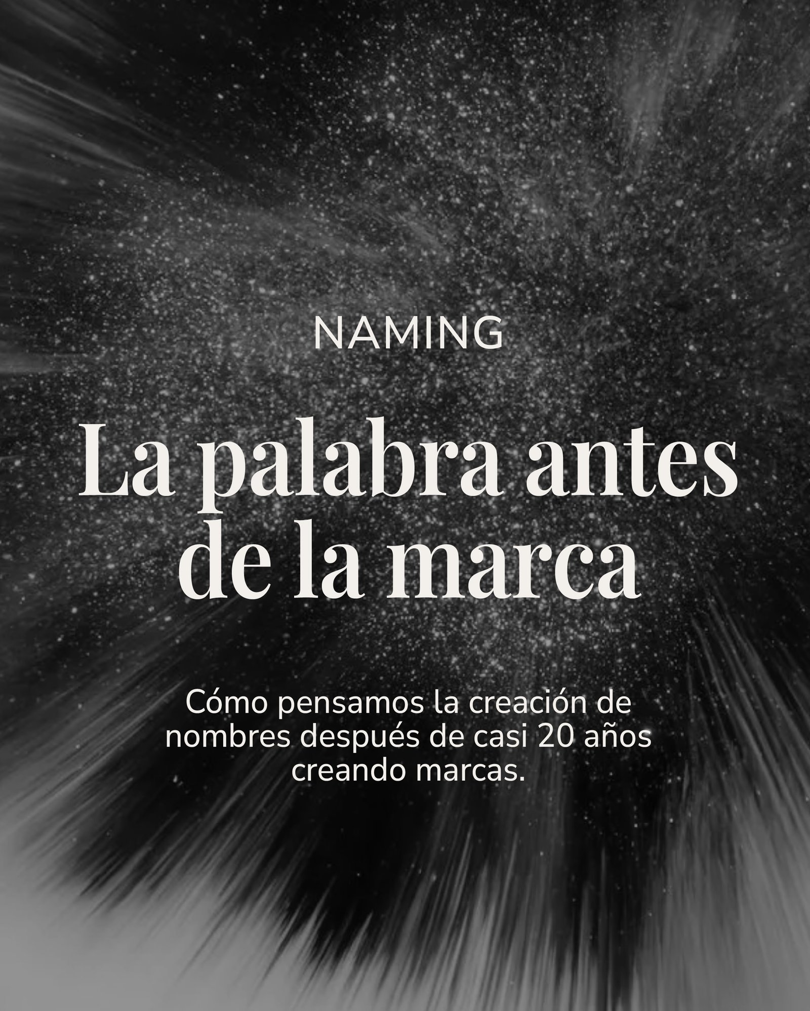Antes de que una marca tenga logo, campaña, web, packaging, reputación o clientes repitiéndola, muchas veces t…